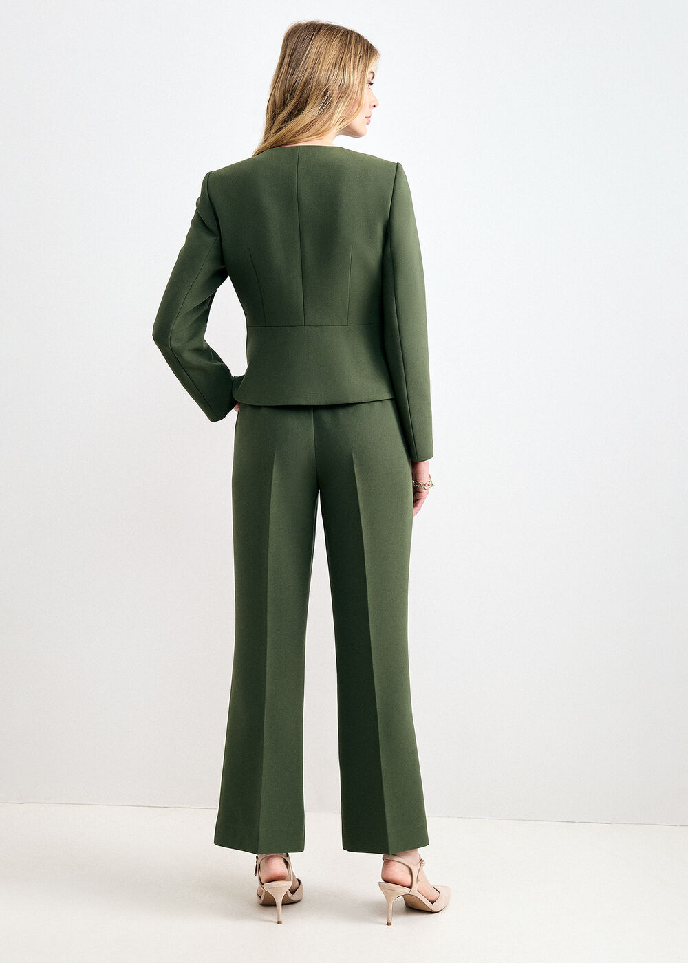 The Aurelia High-Waisted Tailored Trousers - Image 2 The Aurelia High-Waisted Tailored Trousers