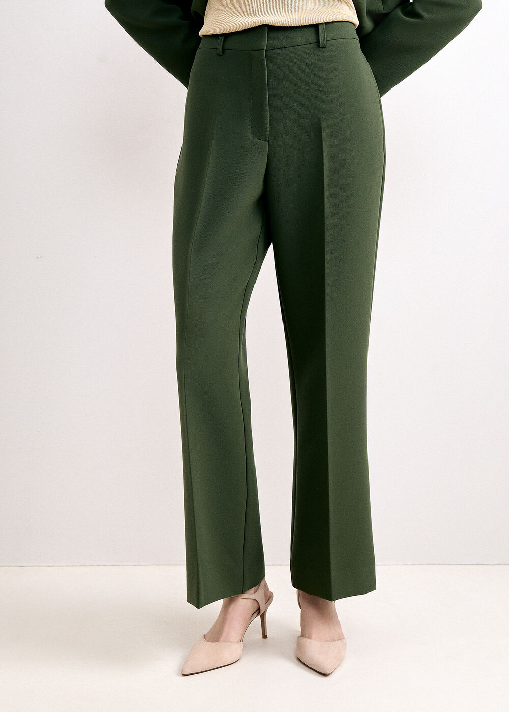 The Aurelia High-Waisted Tailored Trousers - Image 3 The Aurelia High-Waisted Tailored Trousers
