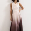 The Aurelia Pleated Midi Skirt
