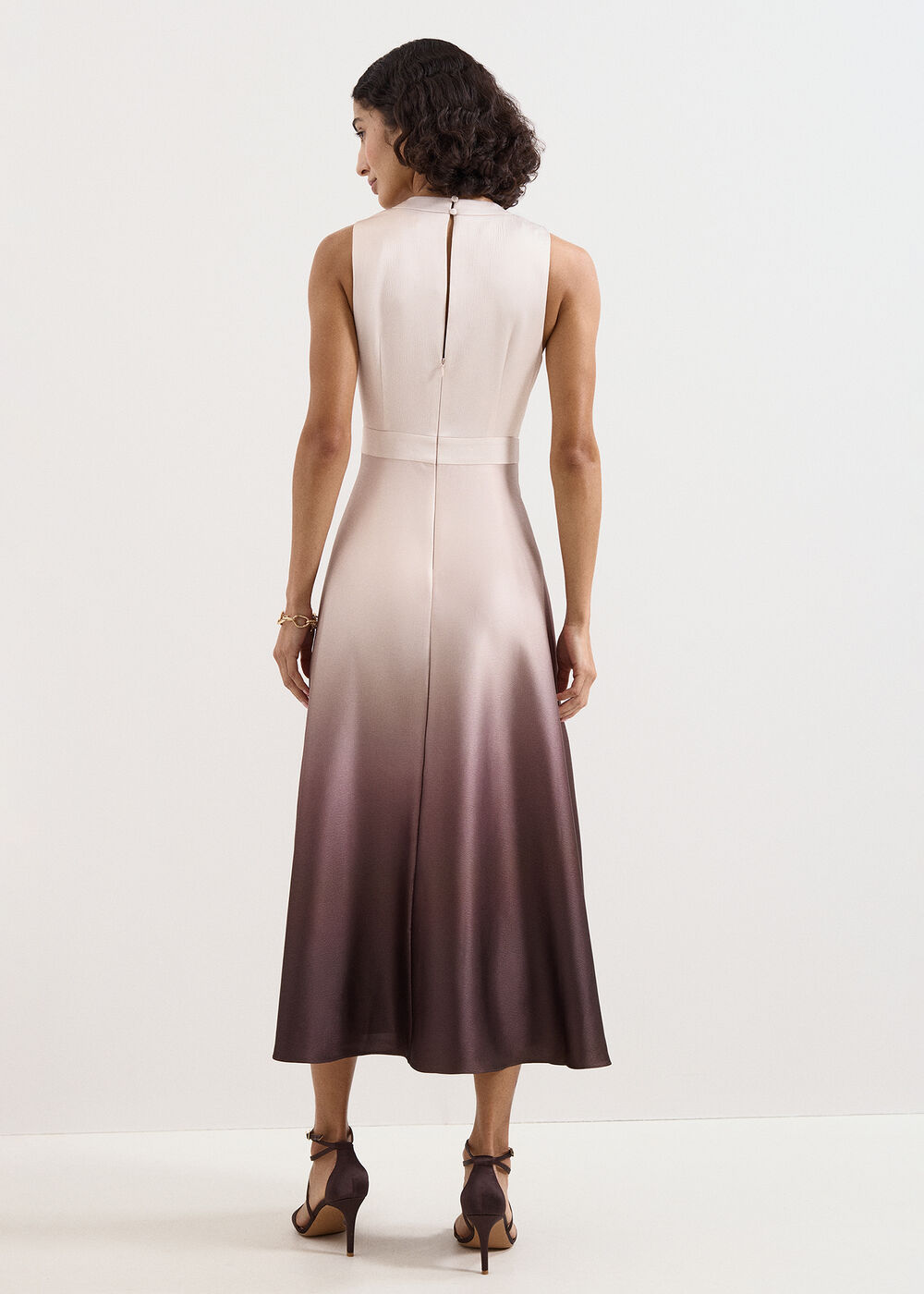 The Aurelia Pleated Midi Skirt - Image 2 The Aurelia Pleated Midi Skirt