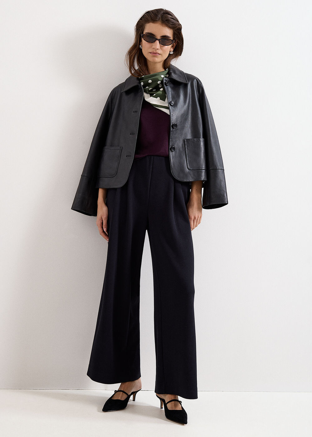 The Aveline High-Waisted Tailored Trousers - Image 3 The Aveline High-Waisted Tailored Trousers
