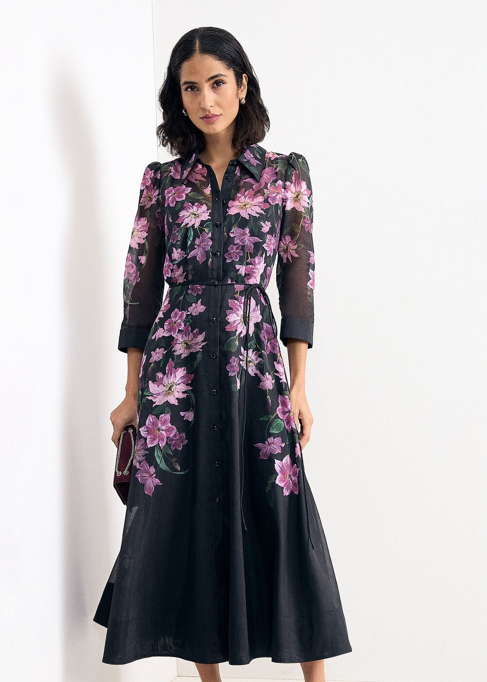 The Aveline Tailored Button-Down Shirt - Image 1 The Aveline Tailored Button-Down Shirt