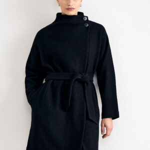 The Aveline Tailored Wool-Blend Coat