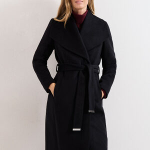 The Aveline Tailored Wool-Blend Coat