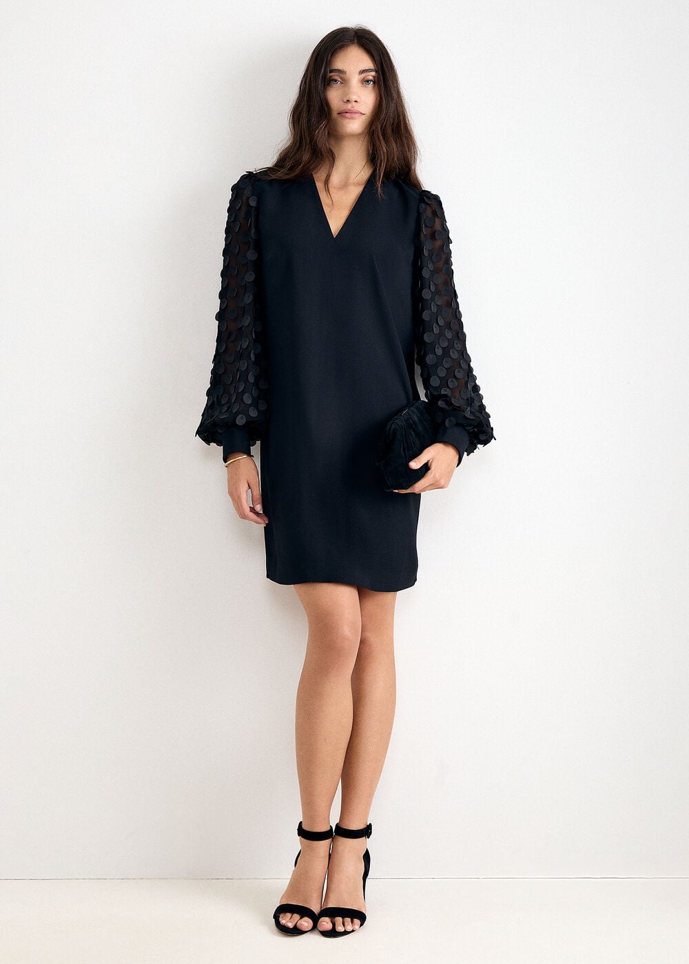 The Aveline Tailored Wool-Blend Coat - Image 3 The Aveline Tailored Wool-Blend Coat