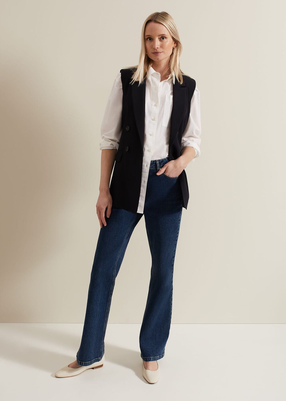 The Camille High-Rise Bootcut Jeans - Image 1 The Camille High-Rise Bootcut Jeans