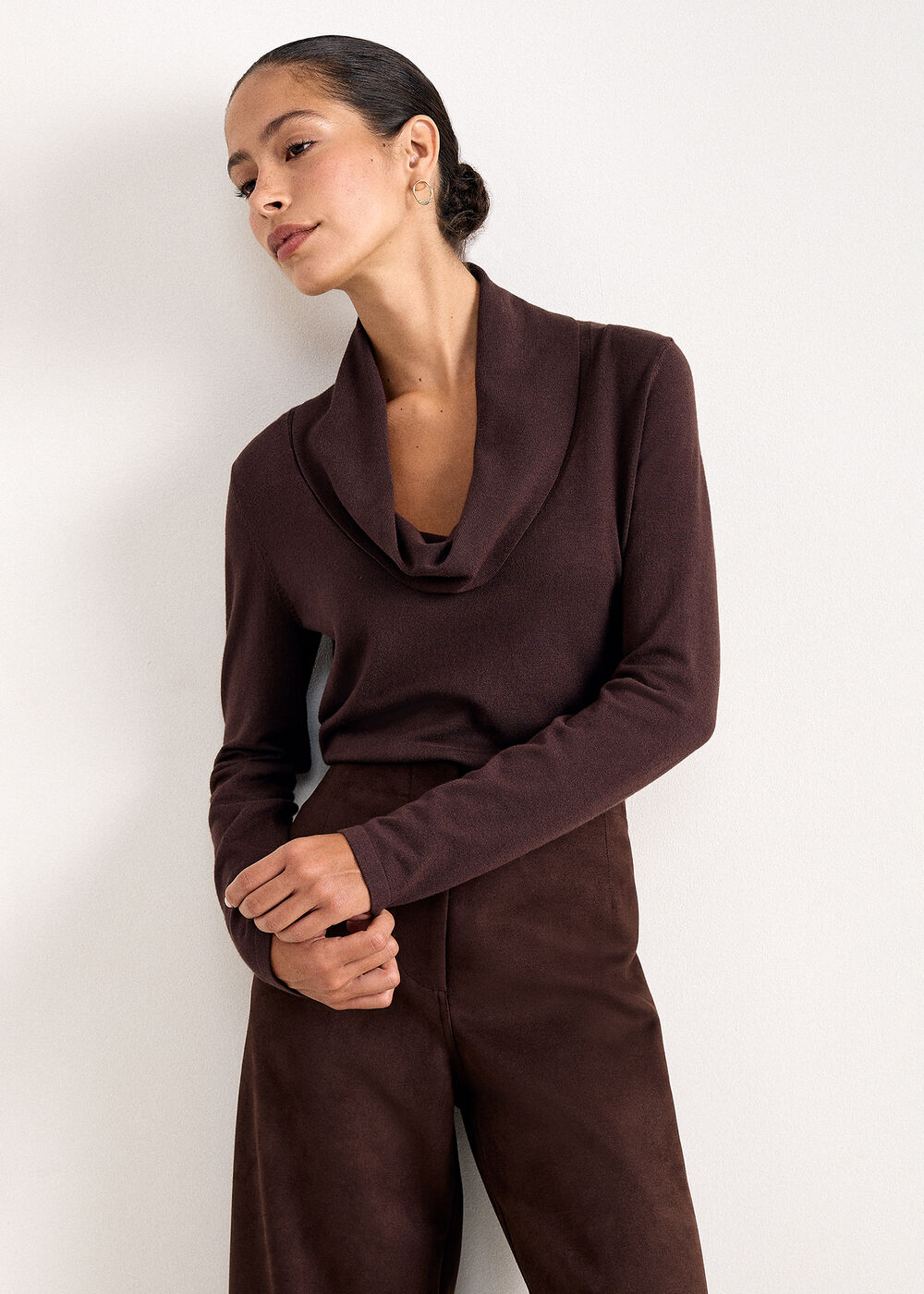 The Camille High-Waisted Tailored Trousers - Image 1 The Camille High-Waisted Tailored Trousers