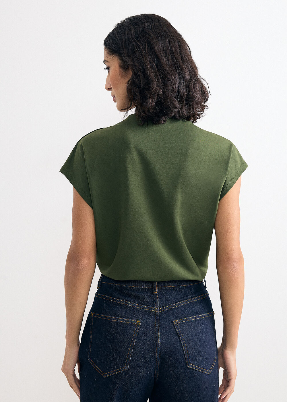 The Camille High-Waisted Tailored Trousers - Image 2 The Camille High-Waisted Tailored Trousers