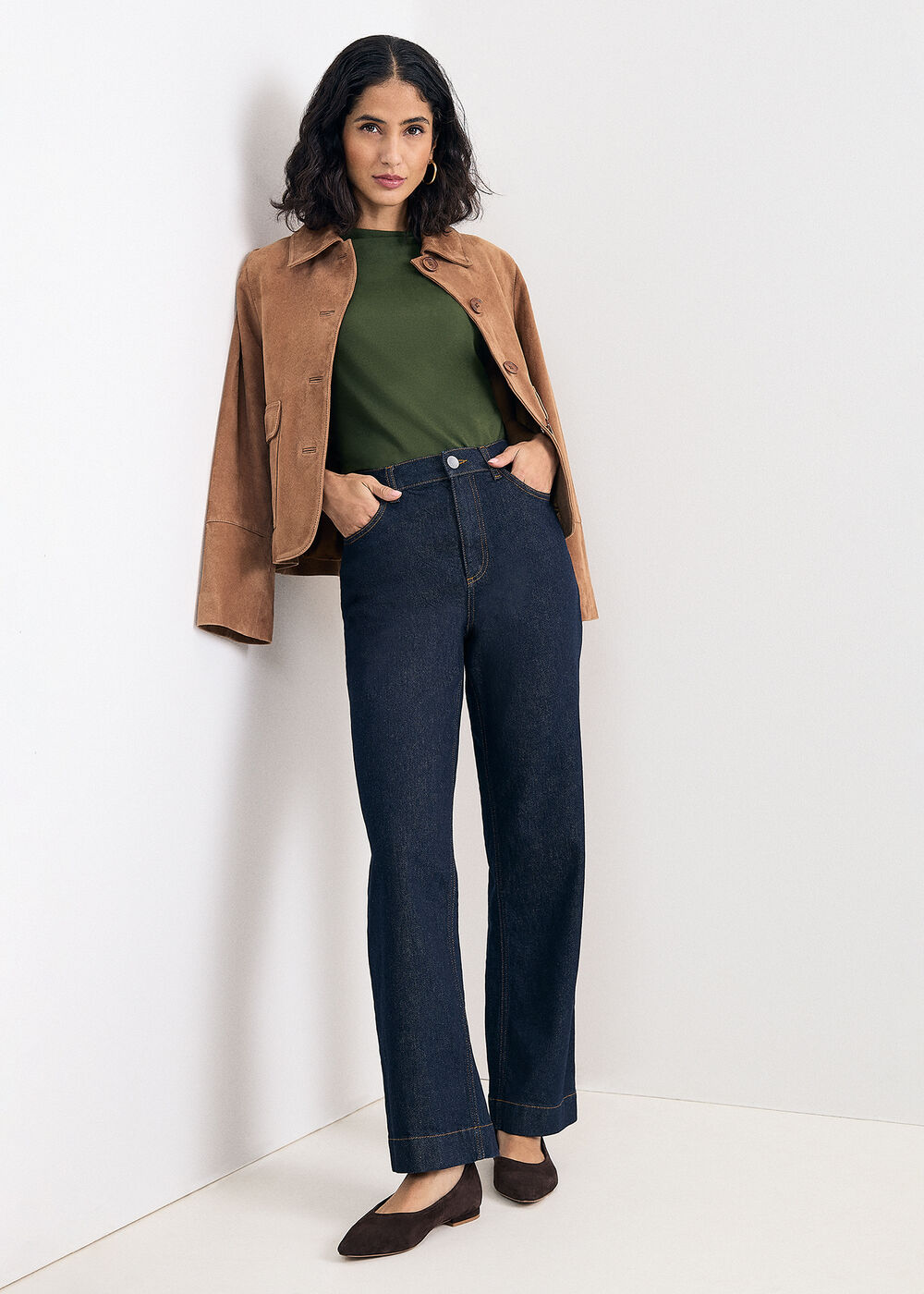The Camille High-Waisted Tailored Trousers - Image 3 The Camille High-Waisted Tailored Trousers