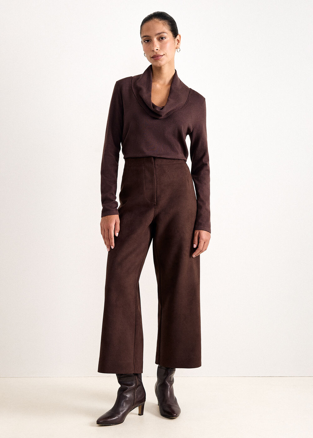 The Camille High-Waisted Tailored Trousers - Image 3 The Camille High-Waisted Tailored Trousers