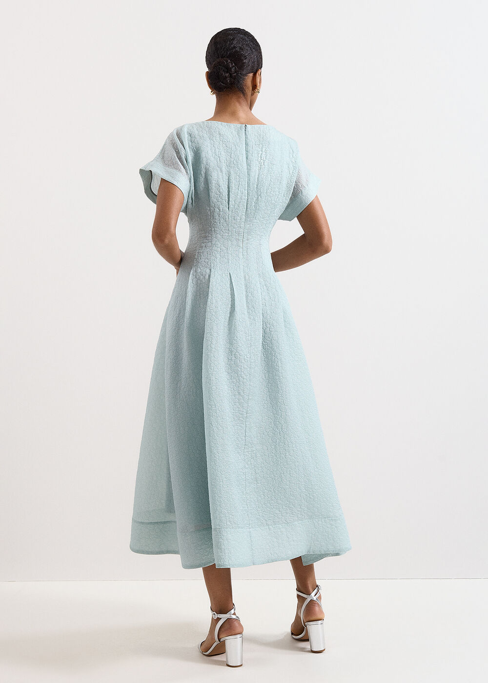The Celeste Pleated Midi Skirt - Image 2 The Celeste Pleated Midi Skirt