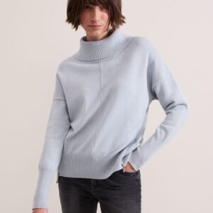 The Celeste Ribbed Cashmere-Blend Jumper
