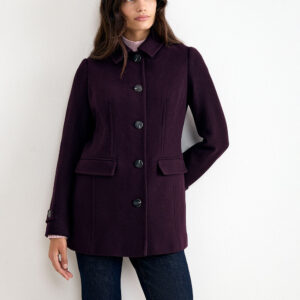 The Celeste Tailored Wool-Blend Coat