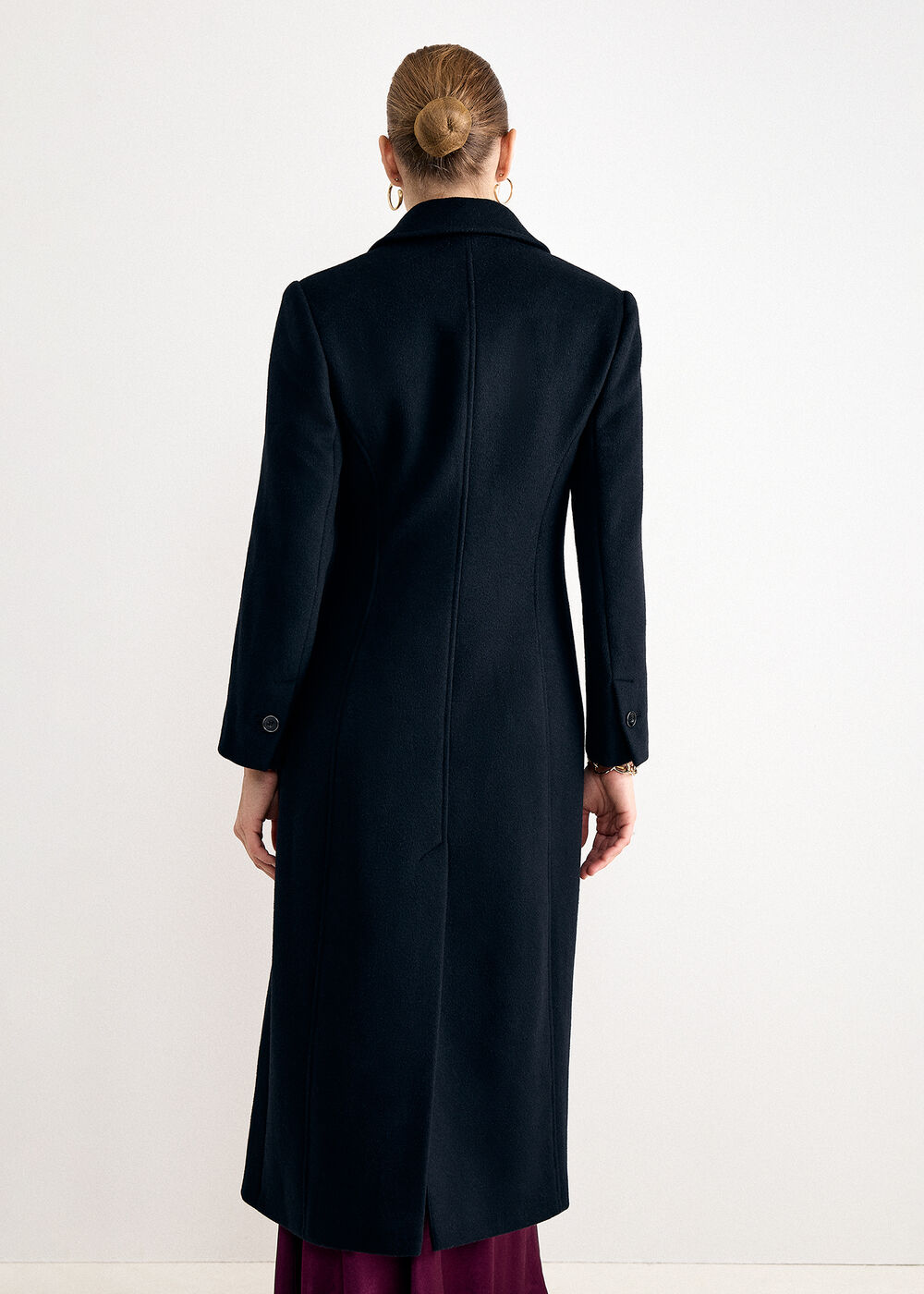The Celeste Tailored Wool-Blend Coat - Image 2 The Celeste Tailored Wool-Blend Coat
