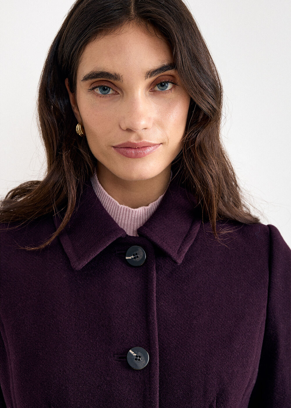 The Celeste Tailored Wool-Blend Coat - Image 4 The Celeste Tailored Wool-Blend Coat