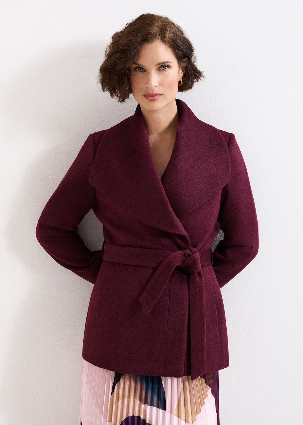 The Cordelia Pleated Midi Skirt - Image 1 The Cordelia Pleated Midi Skirt