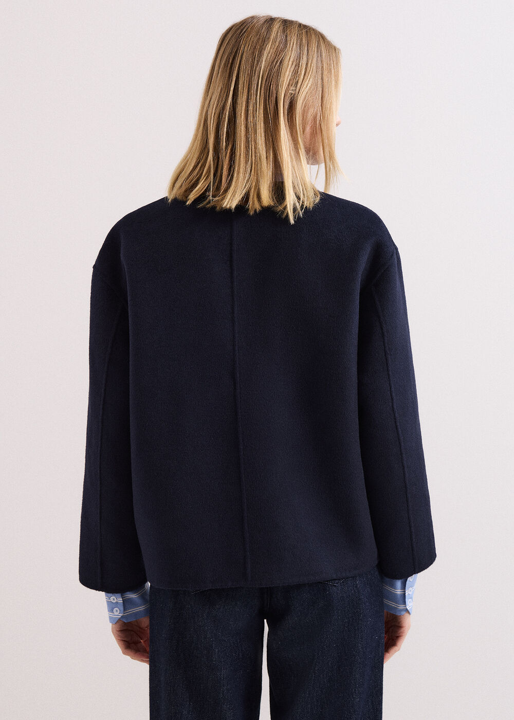 The Elysian Contemporary Structured Jacket - Image 2 The Elysian Contemporary Structured Jacket