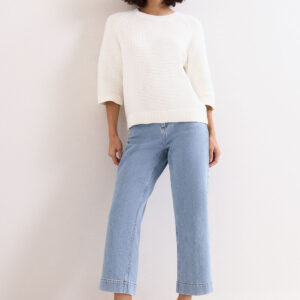 The Evangeline High-Rise Straight-Leg Jeans