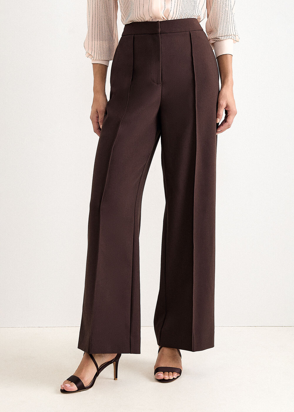 The Evangeline High-Waisted Wide-Leg Trousers - Image 3 The Evangeline High-Waisted Wide-Leg Trousers
