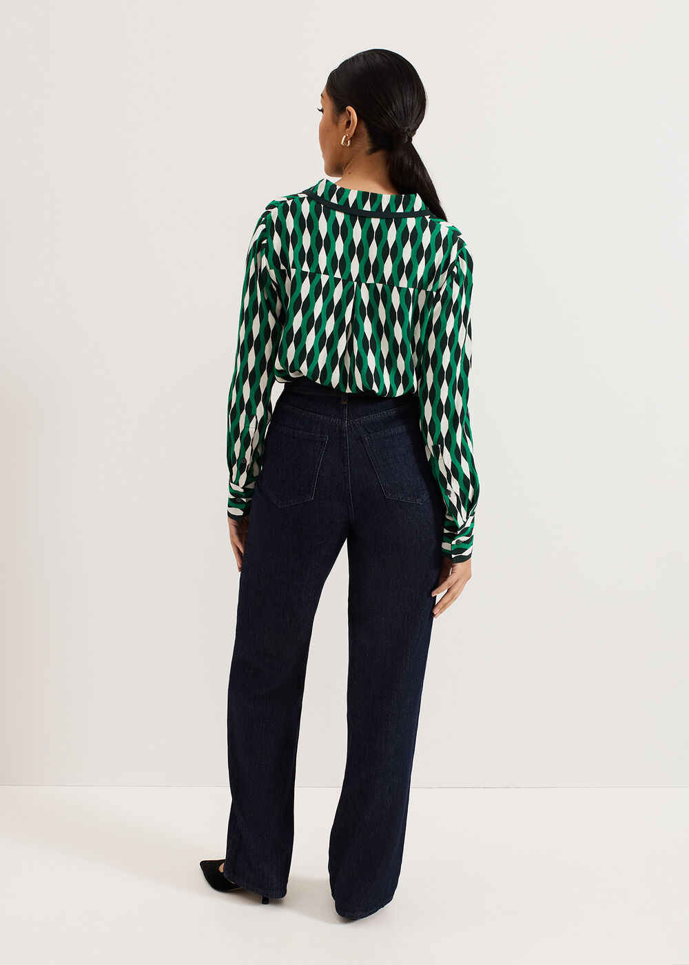 The Florence High-Rise Straight-Leg Jeans - Image 2 The Florence High-Rise Straight-Leg Jeans