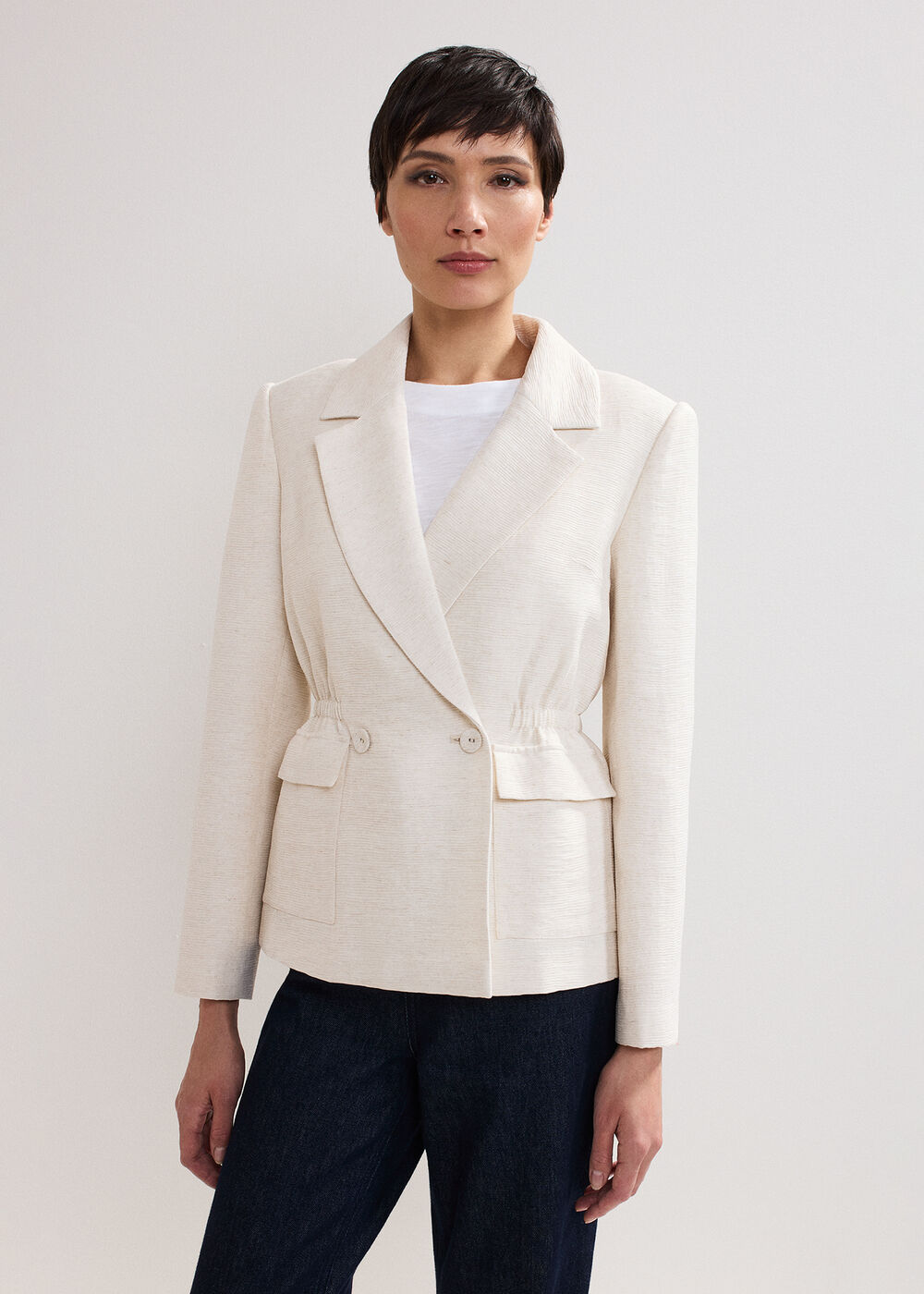 The Genevieve Contemporary Structured Jacket - Image 1 The Genevieve Contemporary Structured Jacket