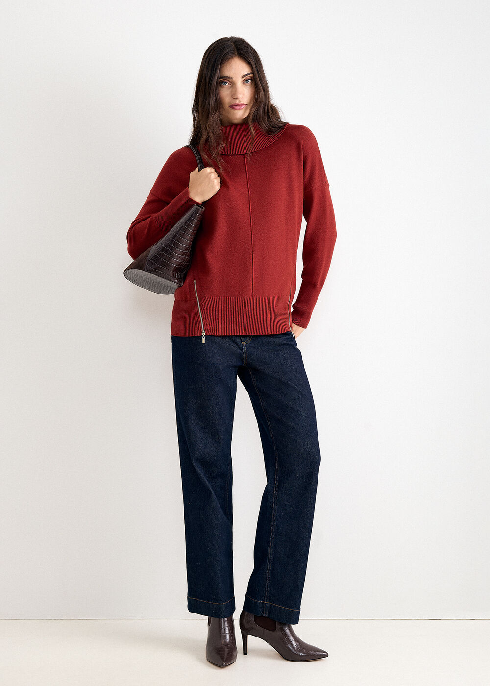 The Genevieve High-Rise Wide-Leg Jeans - Image 3 The Genevieve High-Rise Wide-Leg Jeans