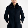 The Genevieve Tailored Wool-Blend Coat