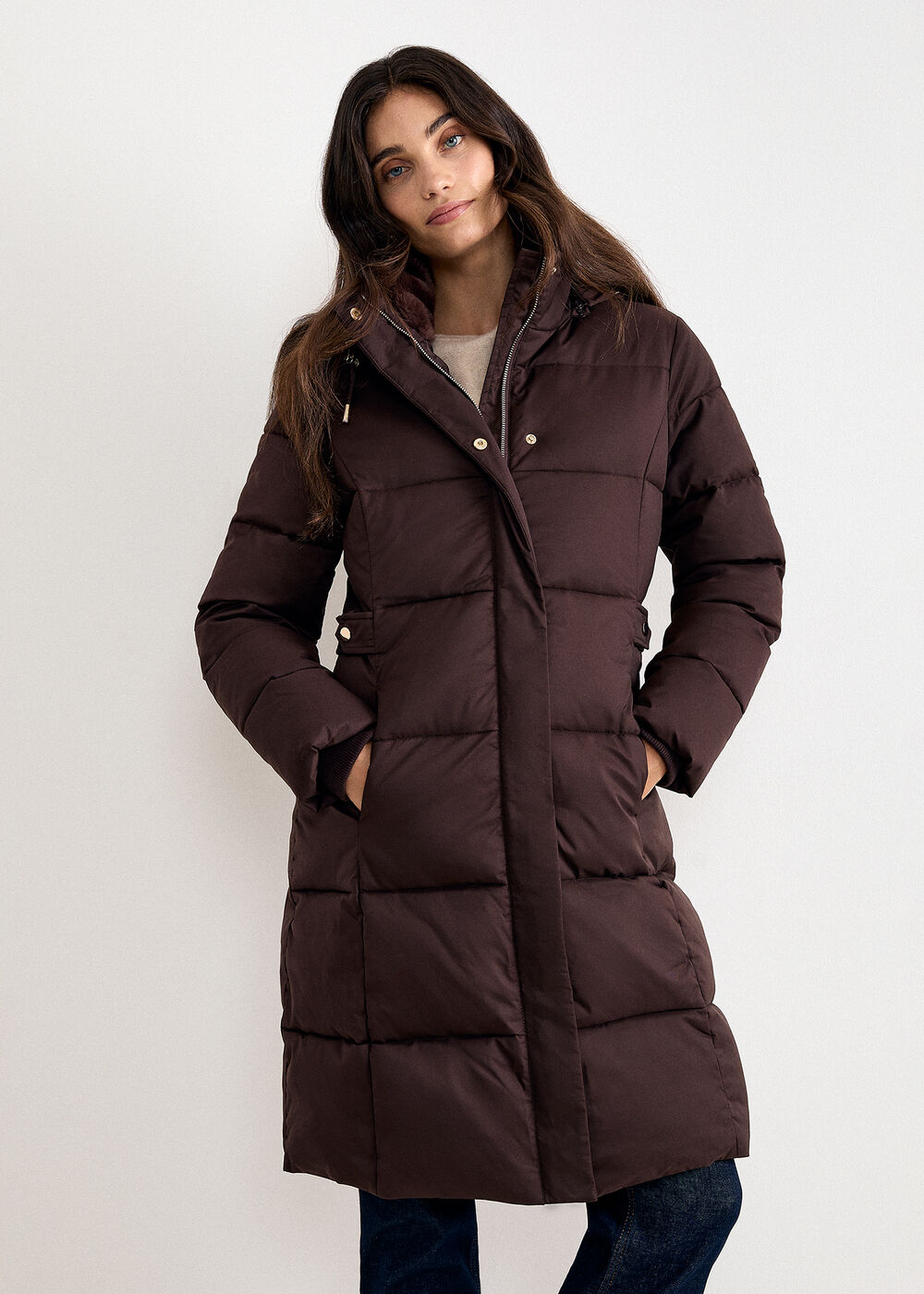 The Genevieve Tailored Wool-Blend Coat - Image 3 The Genevieve Tailored Wool-Blend Coat