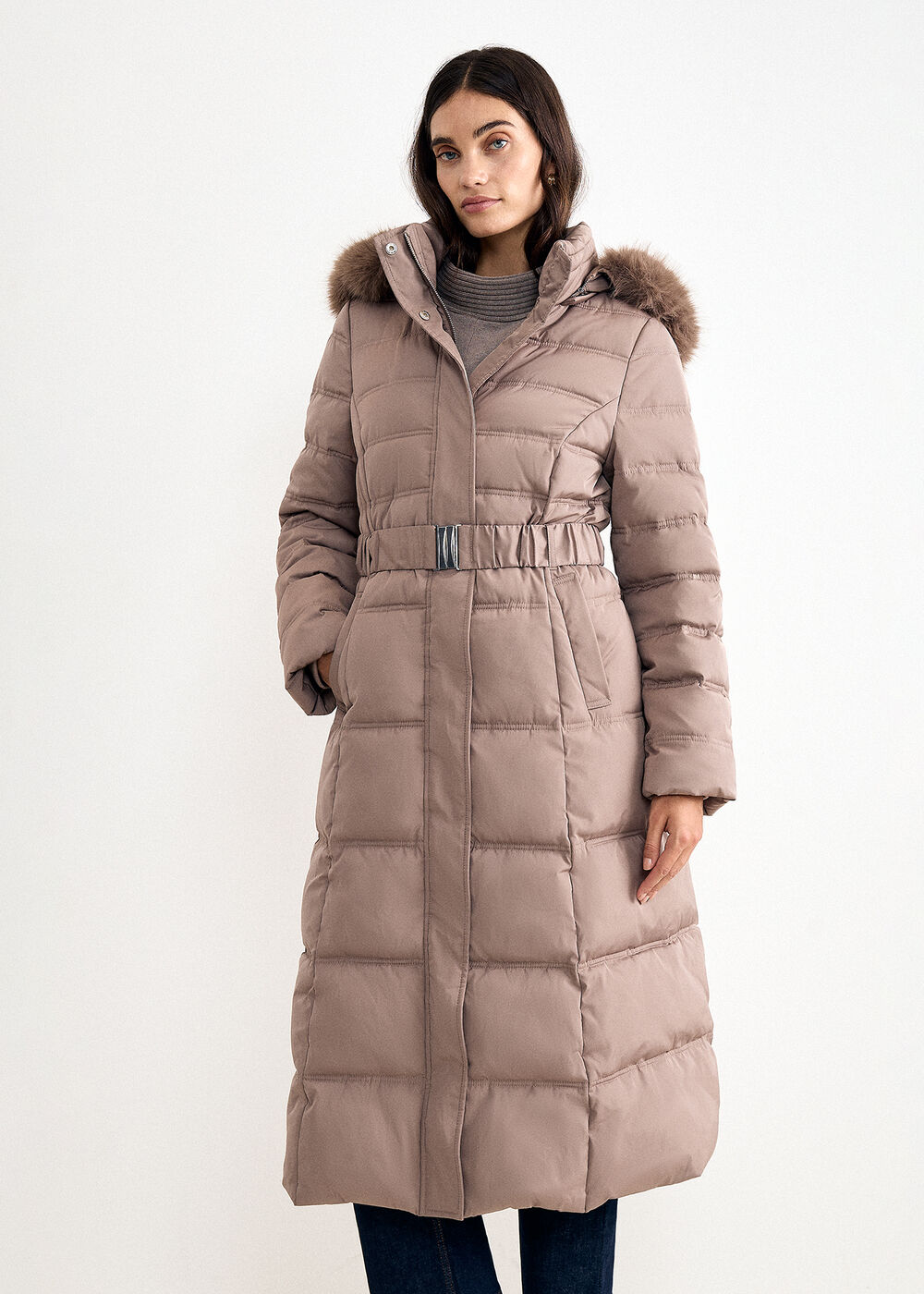 The Genevieve Tailored Wool-Blend Coat - Image 3 The Genevieve Tailored Wool-Blend Coat