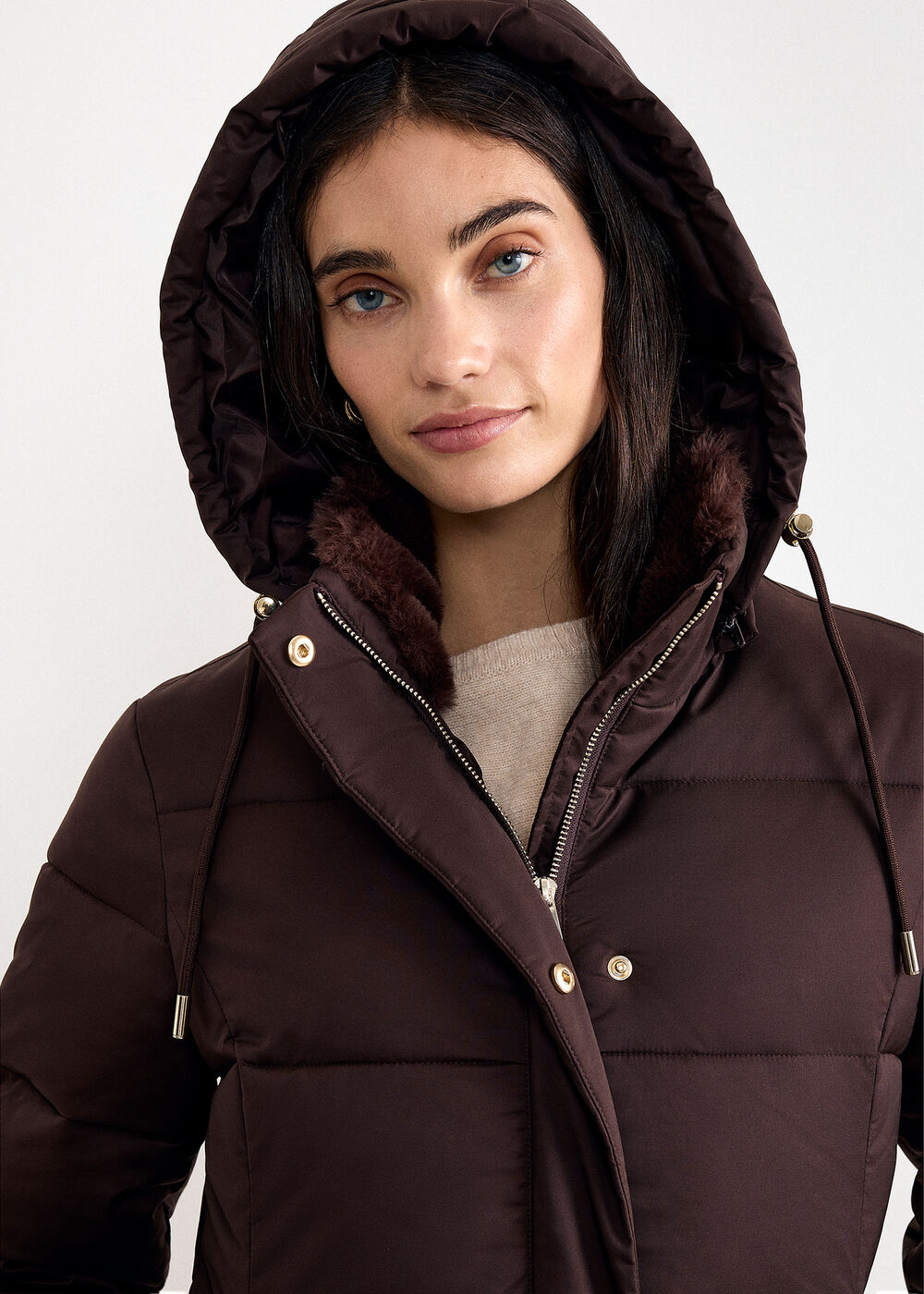 The Genevieve Tailored Wool-Blend Coat - Image 4 The Genevieve Tailored Wool-Blend Coat