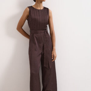 The Helena Tailored Wide-Leg Jumpsuit