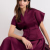 The Isolde Bias-Cut Satin Skirt