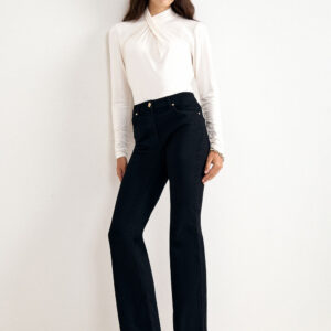 The Isolde High-Rise Bootcut Jeans