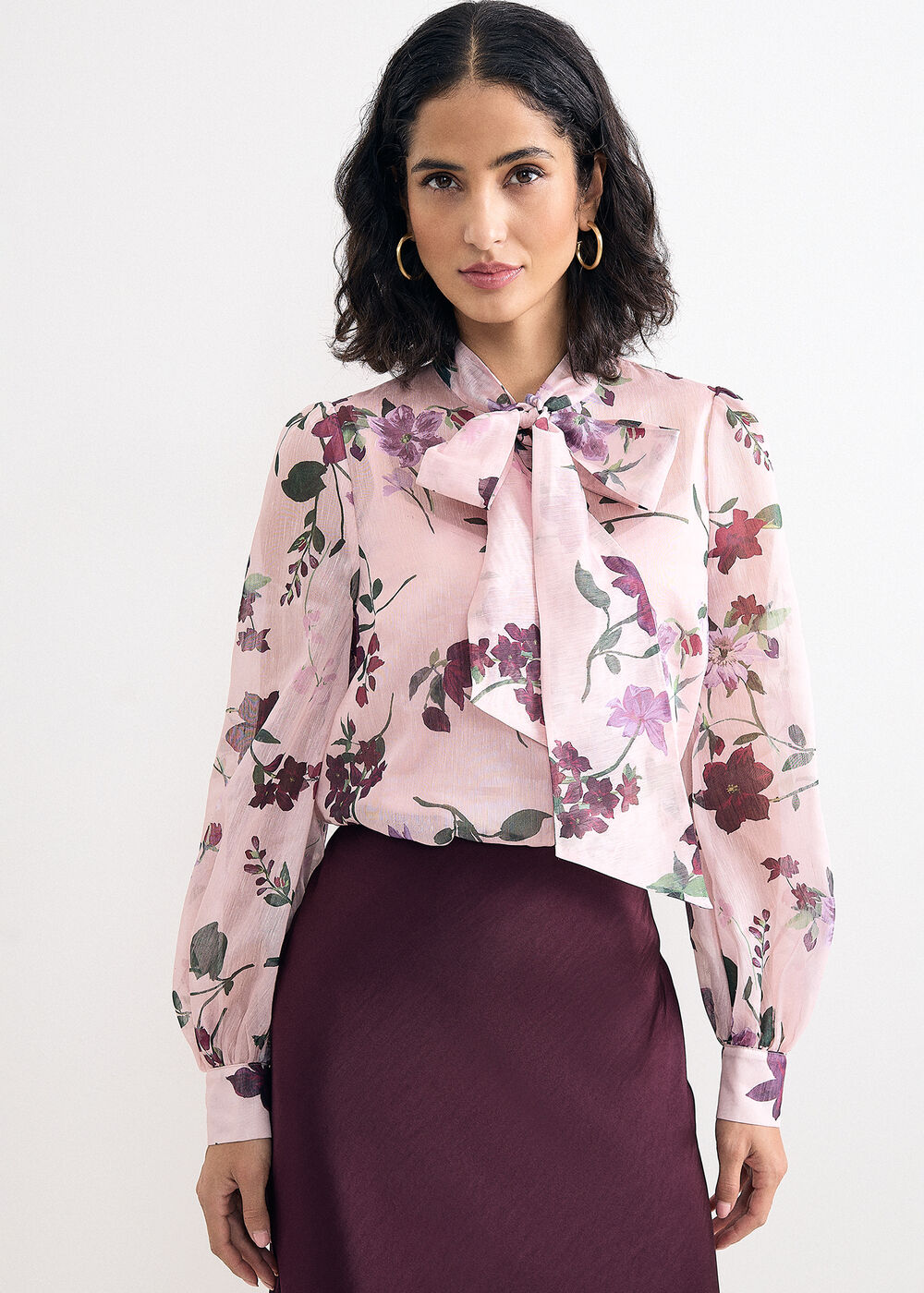 The Isolde High-Waisted Tailored Trousers - Image 1 The Isolde High-Waisted Tailored Trousers