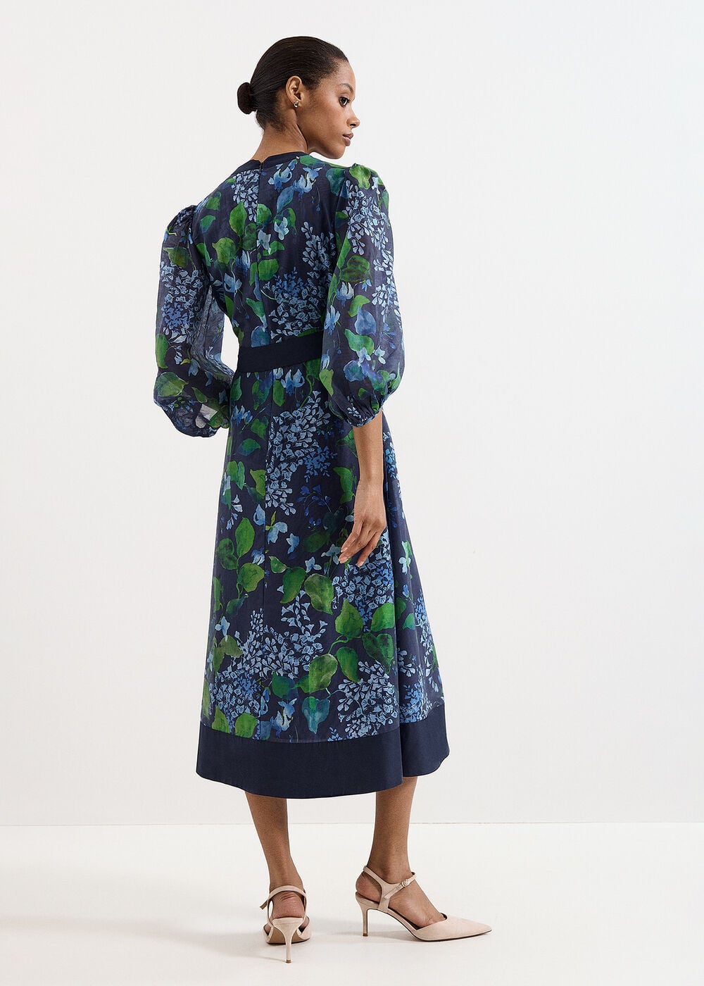 The Isolde Pleated Midi Skirt - Image 2 The Isolde Pleated Midi Skirt