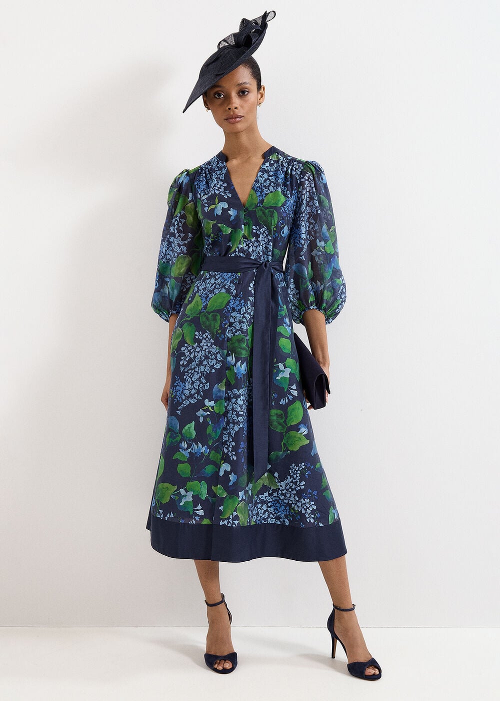 The Isolde Pleated Midi Skirt - Image 3 The Isolde Pleated Midi Skirt