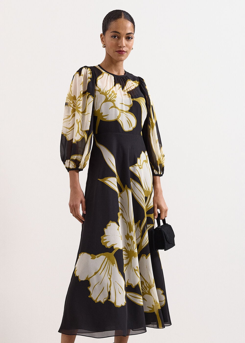 The Isolde Printed Maxi Dress - Image 1 The Isolde Printed Maxi Dress