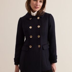 The Isolde Tailored Wool-Blend Coat