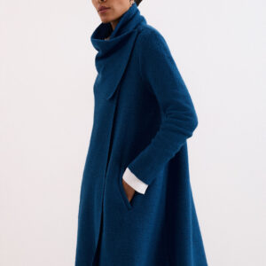 The Isolde Tailored Wool-Blend Coat
