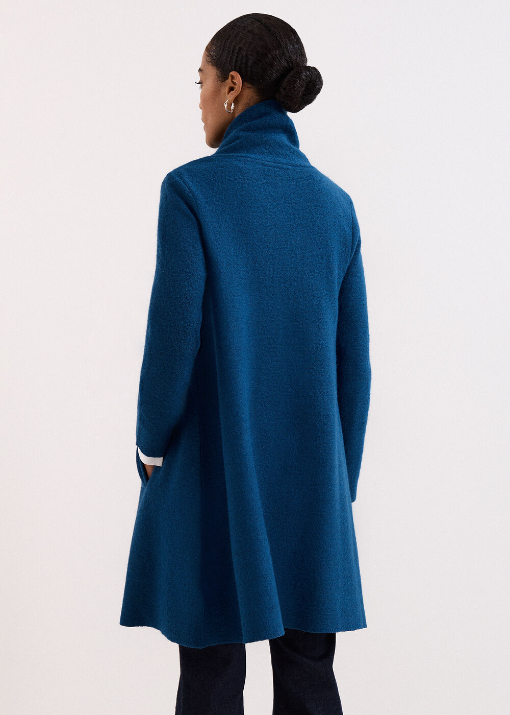 The Isolde Tailored Wool-Blend Coat - Image 2 The Isolde Tailored Wool-Blend Coat