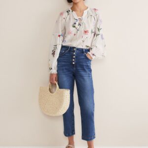 The Marcella High-Rise Straight-Leg Jeans