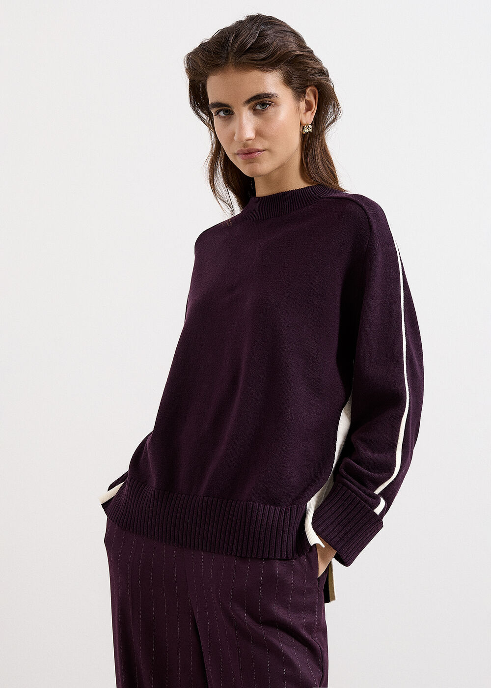 The Marcella High-Waisted Tailored Trousers - Image 1 The Marcella High-Waisted Tailored Trousers