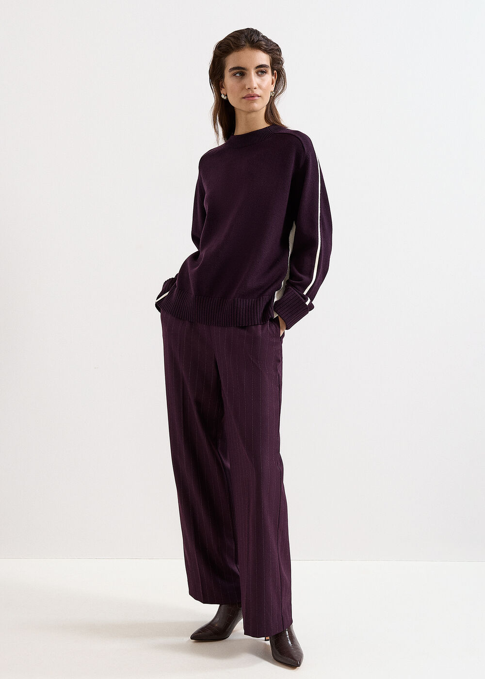 The Marcella High-Waisted Tailored Trousers - Image 3 The Marcella High-Waisted Tailored Trousers