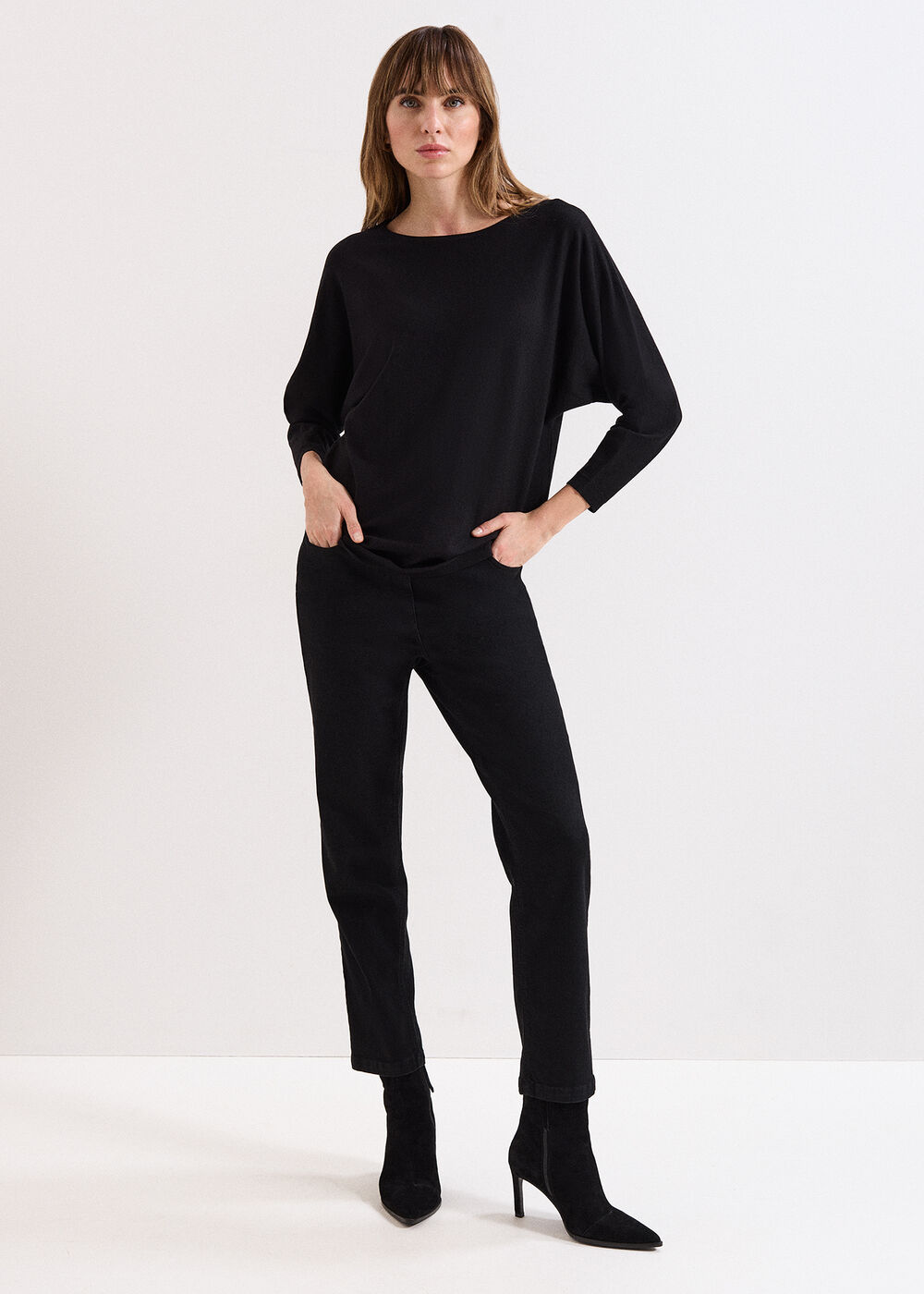 The Marcella High-Waisted Tailored Trousers - Image 3 The Marcella High-Waisted Tailored Trousers