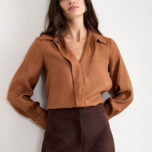 The Marcella Tailored Button-Down Shirt