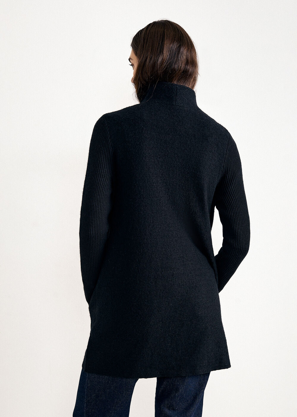 The Marcella Tailored Wool-Blend Coat - Image 2 The Marcella Tailored Wool-Blend Coat