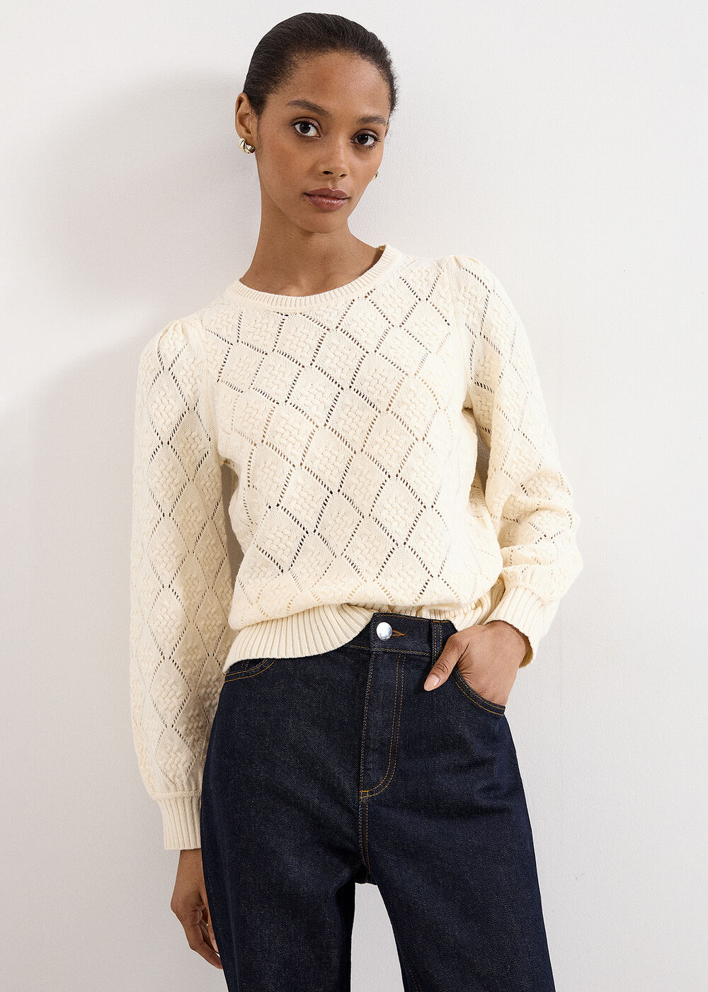 The Octavia High-Rise Wide-Leg Jeans - Image 1 The Octavia High-Rise Wide-Leg Jeans