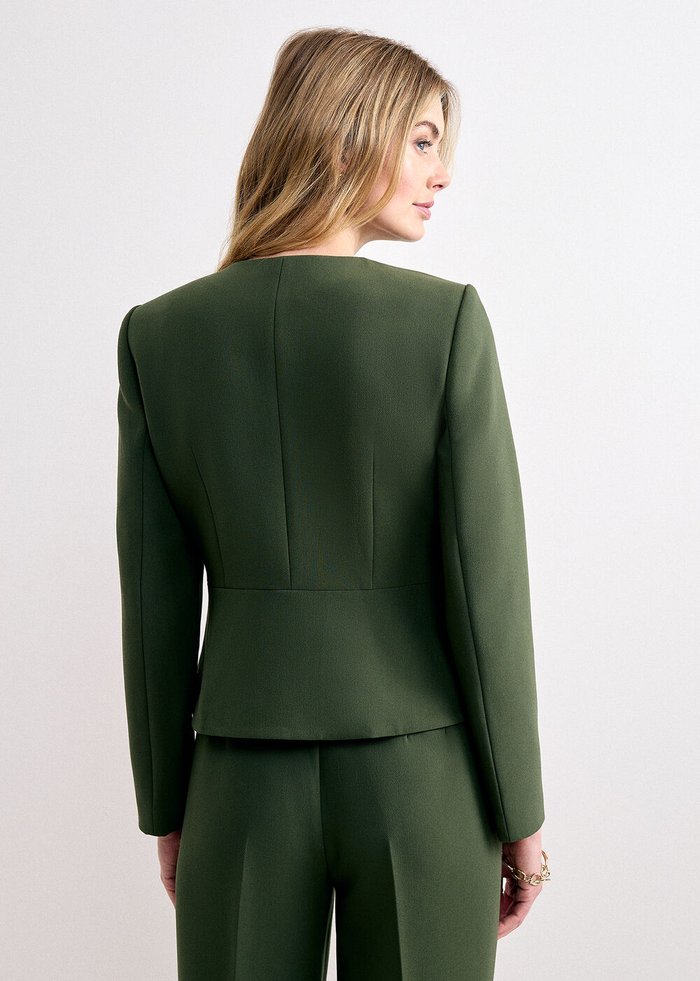 The Octavia High-Waisted Tailored Trousers - Image 2 The Octavia High-Waisted Tailored Trousers