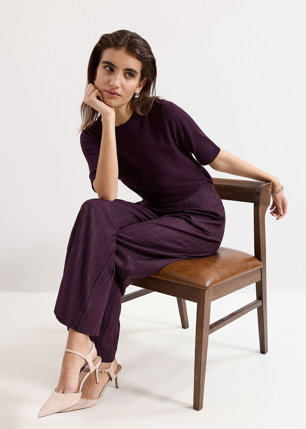 The Octavia High-Waisted Tailored Trousers - Image 4 The Octavia High-Waisted Tailored Trousers