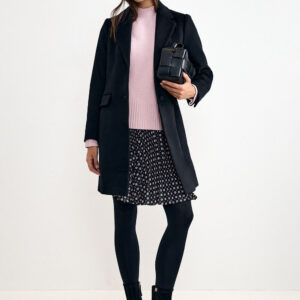 The Octavia Tailored Wool-Blend Coat